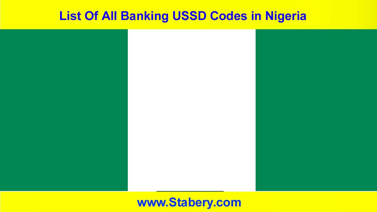 List Of All Banking USSD Codes in Nigeria