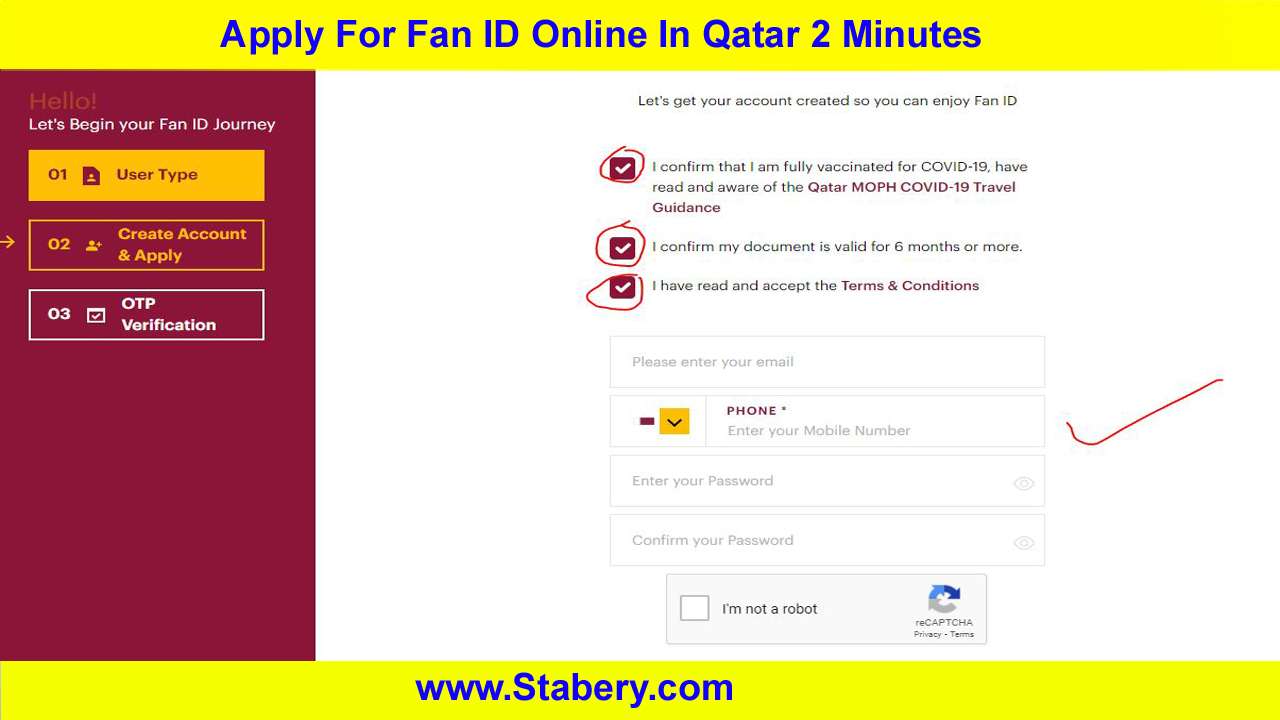 Apply For Fan ID Online In Qatar 2 Minutes