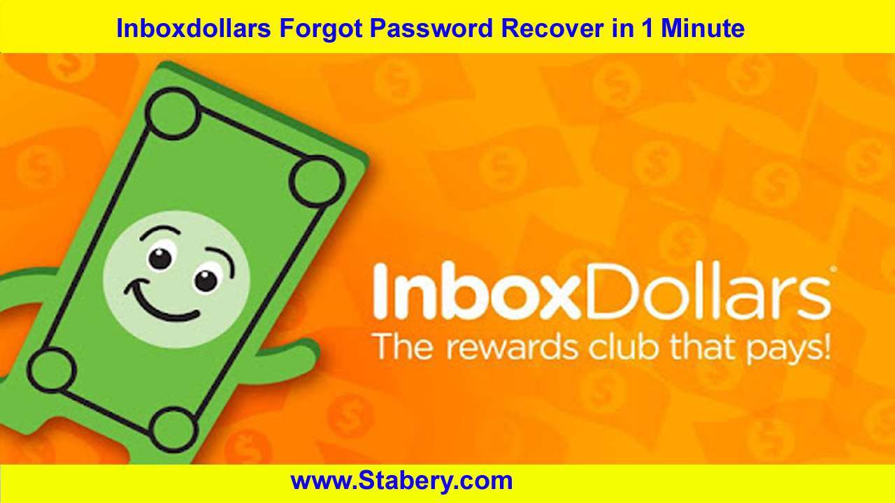 Inboxdollars Forgot Password Recover in 1 Minute